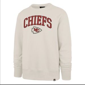 LIKE NEW Kansas City Chiefs Arch Gamebreak ‘47 Crewneck Sweatshirt L